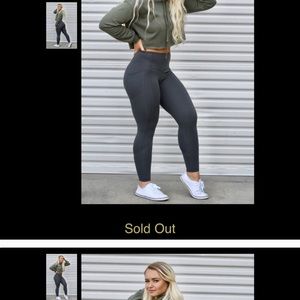 Til You Collapse Resilient heart booty leggings